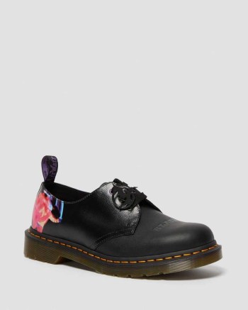 Dr Martens 1461 Black Sabbath Šnurovacie Topánky Damske Čierne Viacfarebný | 8172-RPSKH